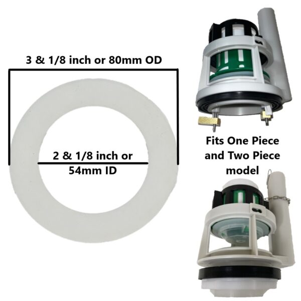 TOTO Toilet THU440 Flush Valve and Fill Valve Complete Replacement Kit by NuFlush - Image 5