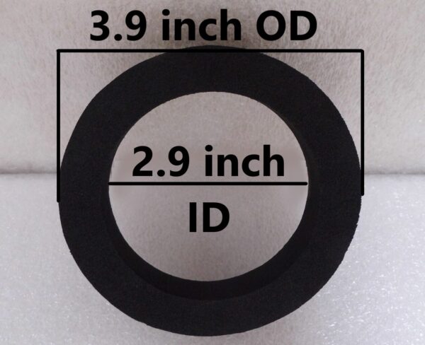 3-Inch Flat Foam Tank to Bowl Gasket for Two Piece Toilets