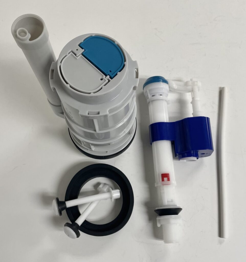 Glacier Bay Dual Flush Top Button 3inch 2Piece Flush Valve With Tower