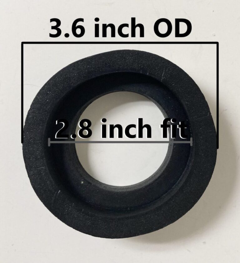 2.5inch Flush Valve Rubber Gasket For 2 Piece Toilet By Nuflush NuFlush