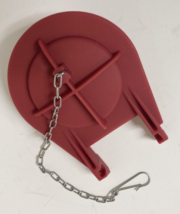 3.5 in. Toilet Flapper, 2.5 in. Wingspan Flapper (2 Pack) - Only Fits a Round Overflow Tube Connection - Image 8