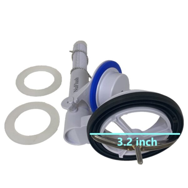 Toto THU013P Flush Valve Assembly Power Flush Upgrade for 1 Piece Toilet with Optional Extra Seals - Image 5