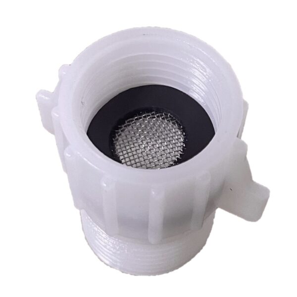 Pipe Adapter (7/8-inch Male 1/2-inch Female, Has Built in Screen for Straining) - Image 3