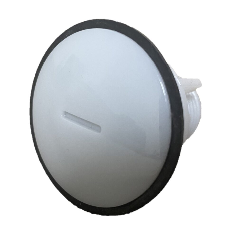 Plug For Toilet Tank Holes With Threaded Rubber Grommet Seal (3/4 Inch) - NuFlush