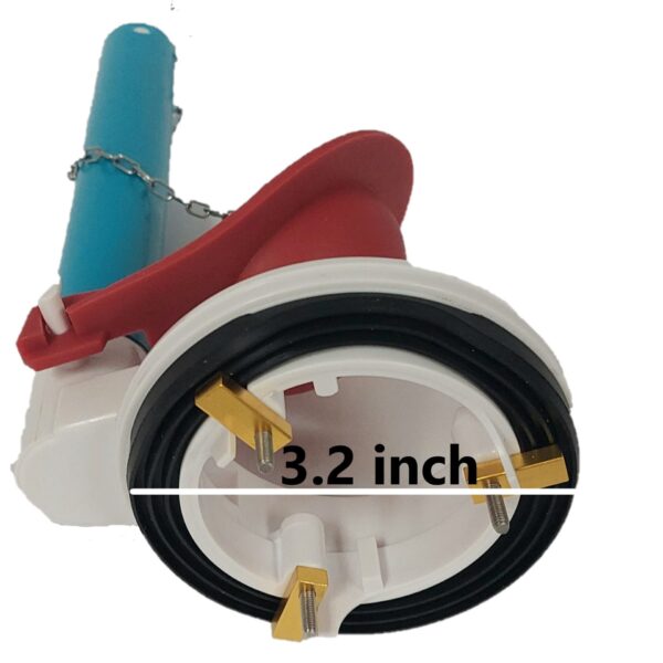 Water Ridge Toilet 3.3-inch Flush Valve For One Piece Toilets - Image 7