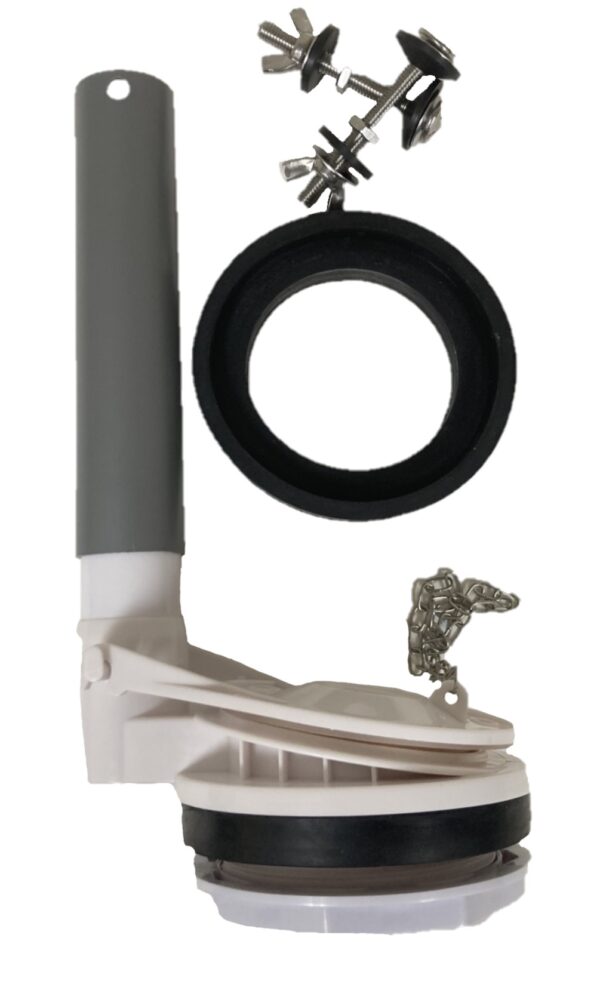 Toto THU129 Flush Valve Replacement with Adjustable Sliding Overflow Tube by NuFlush - Image 4