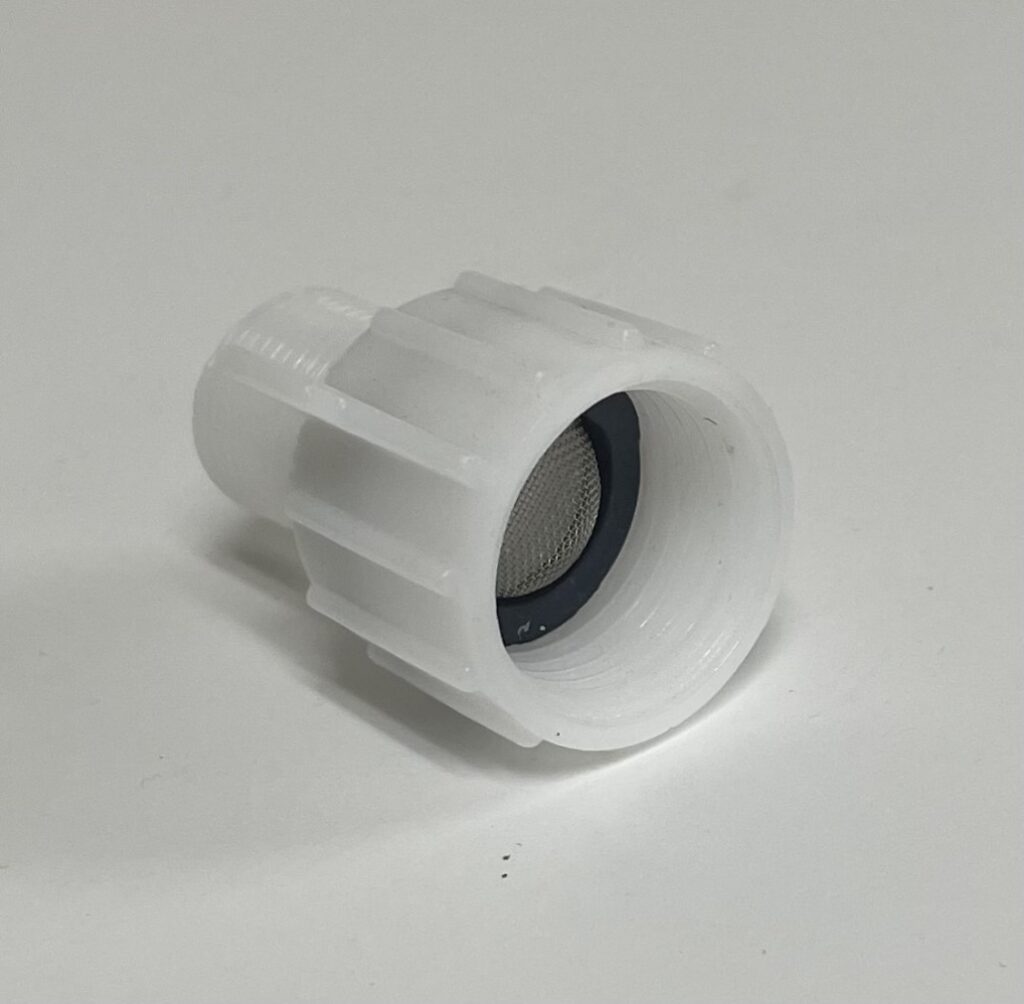 Screened Pipe Adapter (1/2Inch Female To 3/8Inch Male) NuFlush