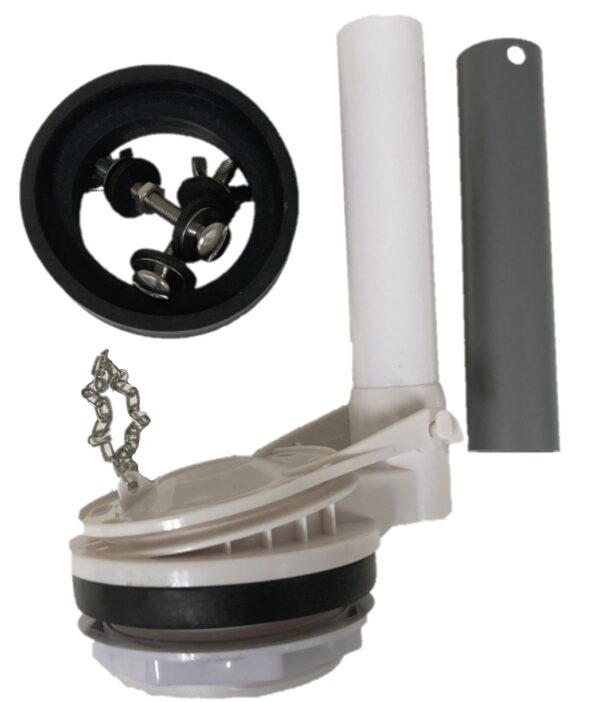 Toto THU129 Flush Valve Replacement with Adjustable Sliding Overflow Tube by NuFlush - Image 5
