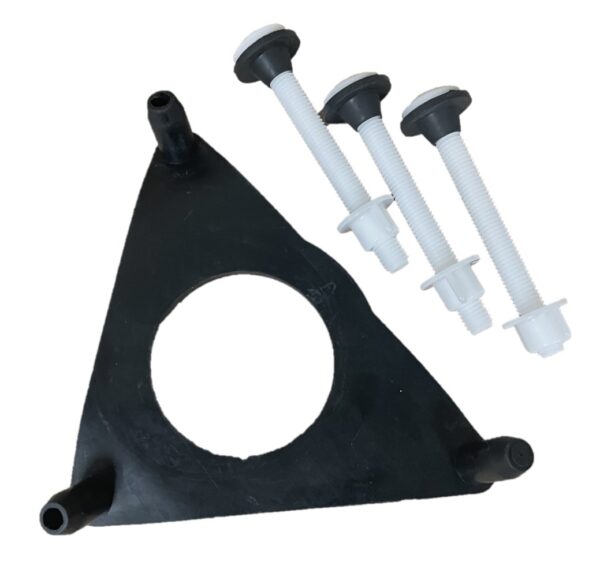 Triangle Gasket with 3 Tank-to-bowl Bolts for Kohler 2 inch Two-piece Toilet; GP51487 - Image 10