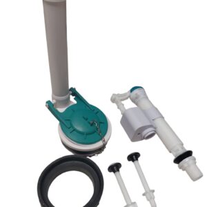 3-inch Flush Valve for Two-Piece Toilets and Fill Valve with Adjustable Height