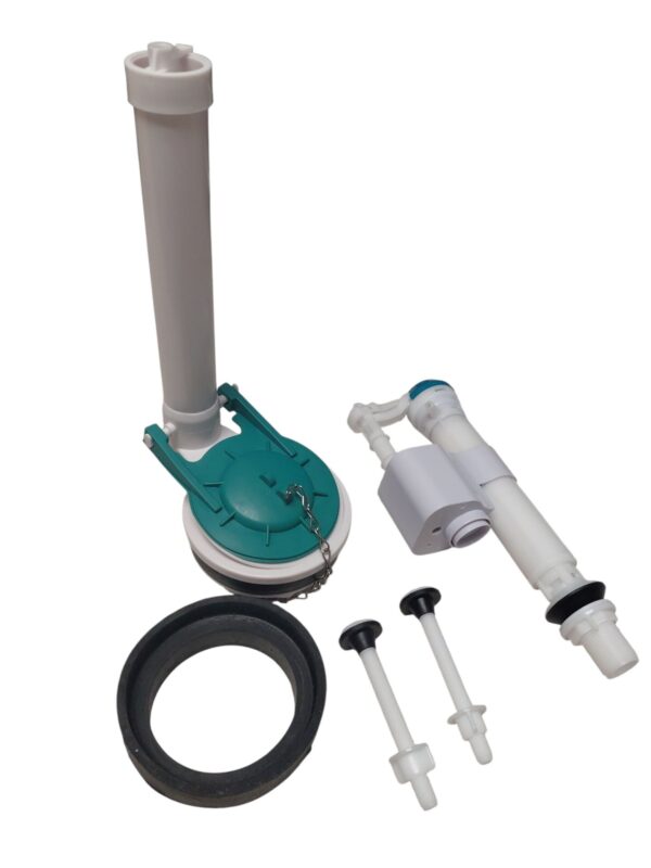 3-inch Flush Valve for Two-Piece Toilets and Fill Valve with Adjustable Height