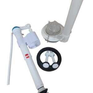 American Standard Cadet 3 Toilets Two Piece Models - #2984, 2985, 2988 & 2989 / Tank #4000inch Toilet Flush and Adjustable Fill Valve Kit for 2 Piece Toilets