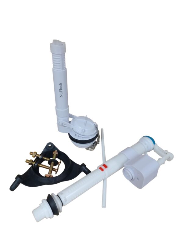 Kohler Alouette Replacement Toilet Flush and Fill Valve Kit with Adjustable Overflow Tube for Strongest Flush