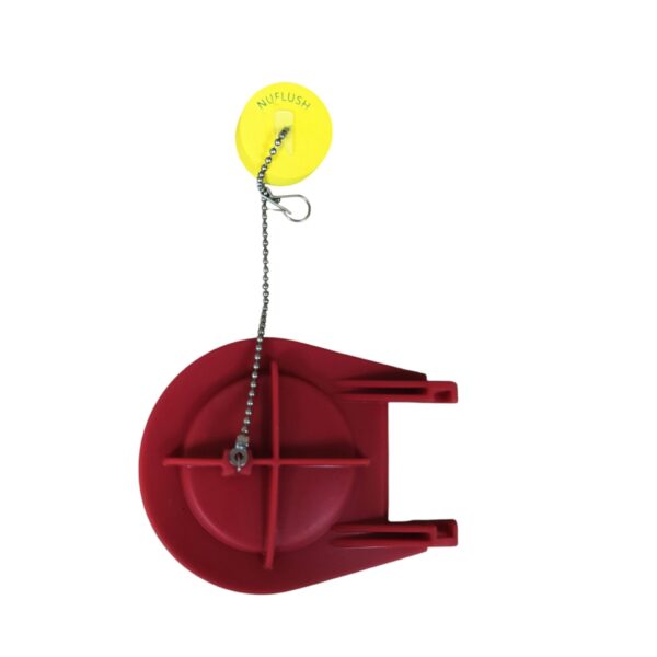 3.5 in. Universal Toilet Flapper with Buoy, 2.5 in. Wingspan Flapper - Only Fits a Round Overflow Tube Connection - Image 4