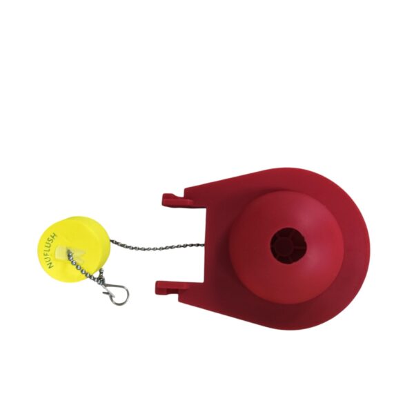 3.5 in. Universal Toilet Flapper with Buoy, 2.5 in. Wingspan Flapper - Only Fits a Round Overflow Tube Connection - Image 6