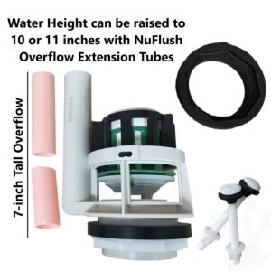 TOTO Vespin Replacement Flush Valve Kit for 2-Piece Toilets by NuFlush