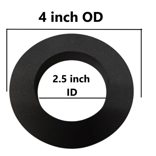 Foam Flush Gasket (102mm x 63mm) (4 inch x 1.9-inch)