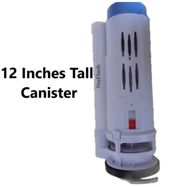 2.5 Inch One Piece Dual Flush Canister