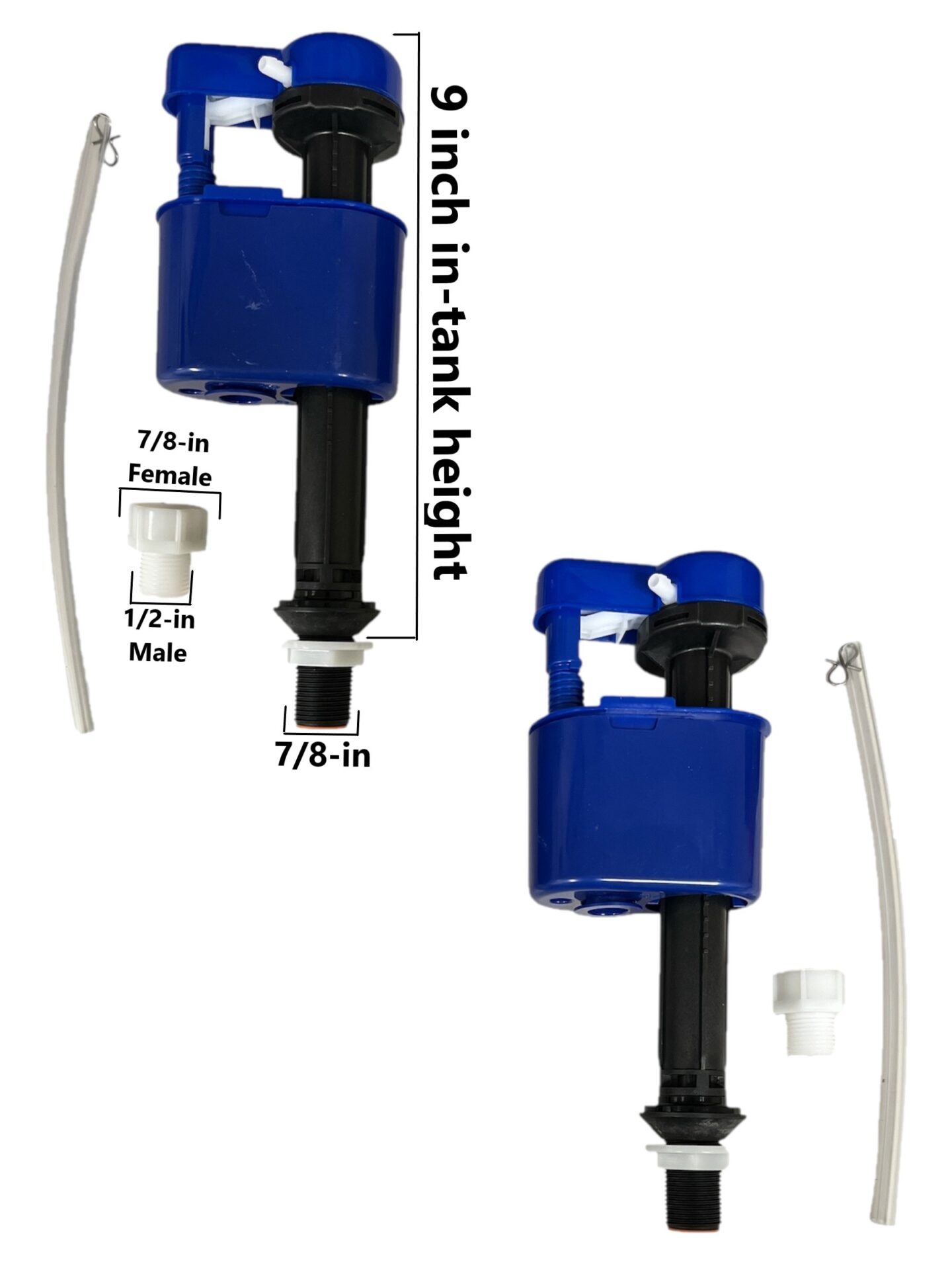 Toto Hi Speed Toilet Fill Valve 2-Pack