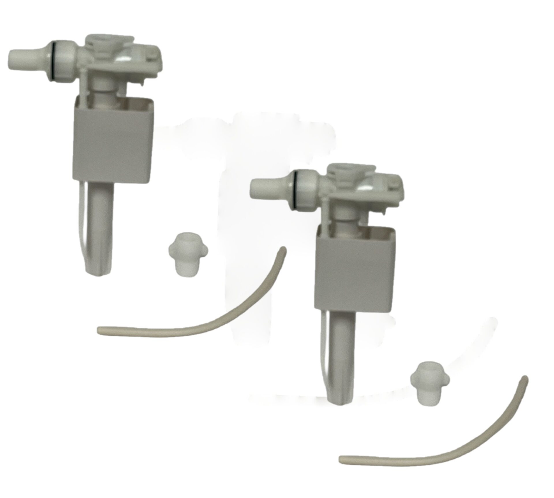 NuFlush Side Mount Toilet Tank Fill Valve Replacement 2 Pack(Does not fit Delta) - Image 2