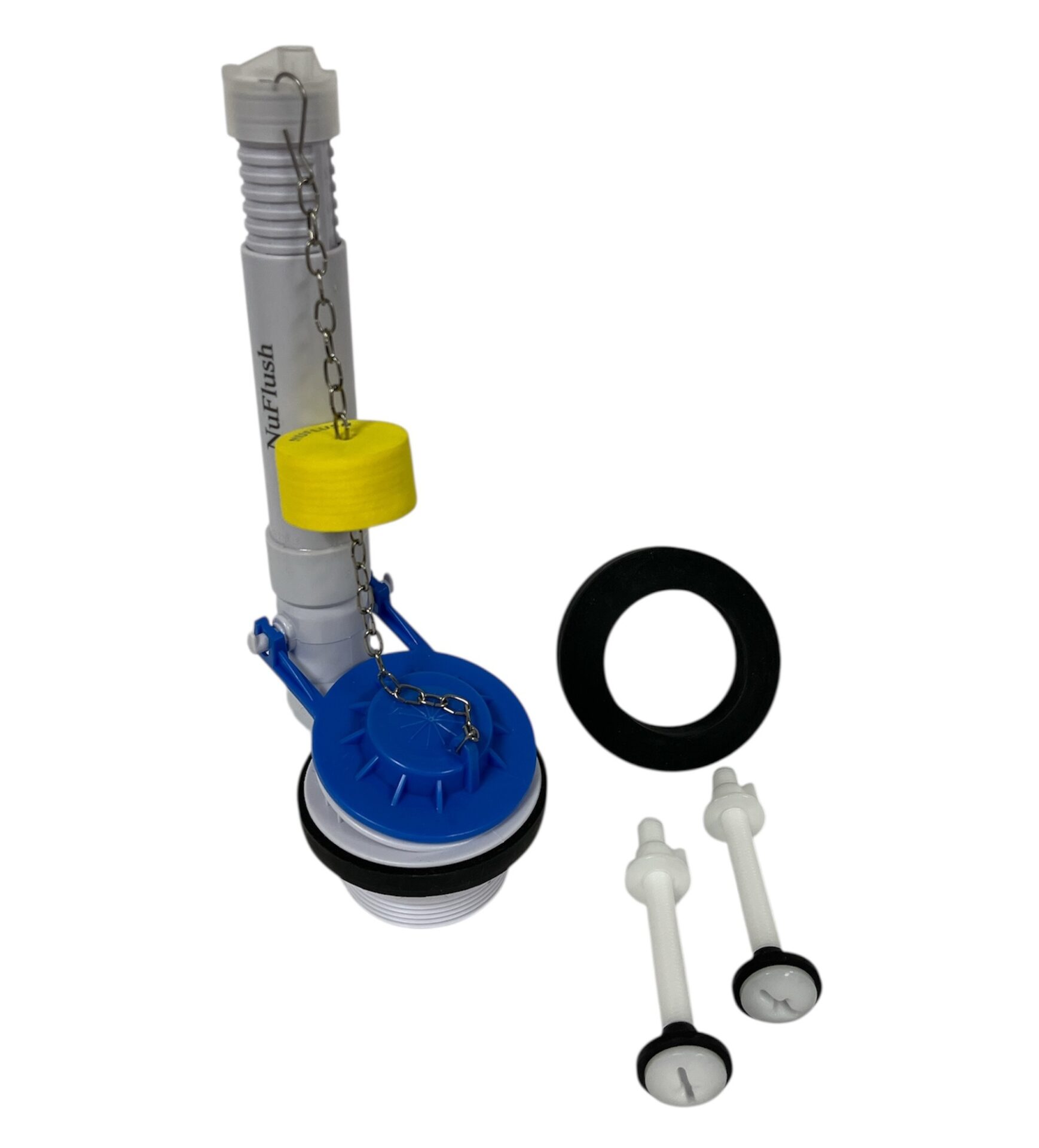 2-Inch Silicone Flapper with Buoy and 2-3/8-Inch Adjustable Overflow Flush Valve - Image 3