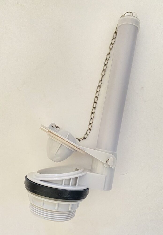 2 inch Replacement flush valve and flapper, 2 extra Seals for Season's