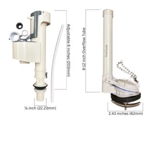 Toto Carlyle 2.5 inch Toilet Repair Kit | One-Piece Toilets