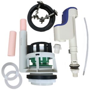 TOTO Toilet THU440 Flush Valve and Fill Valve Complete Replacement Kit by NuFlush