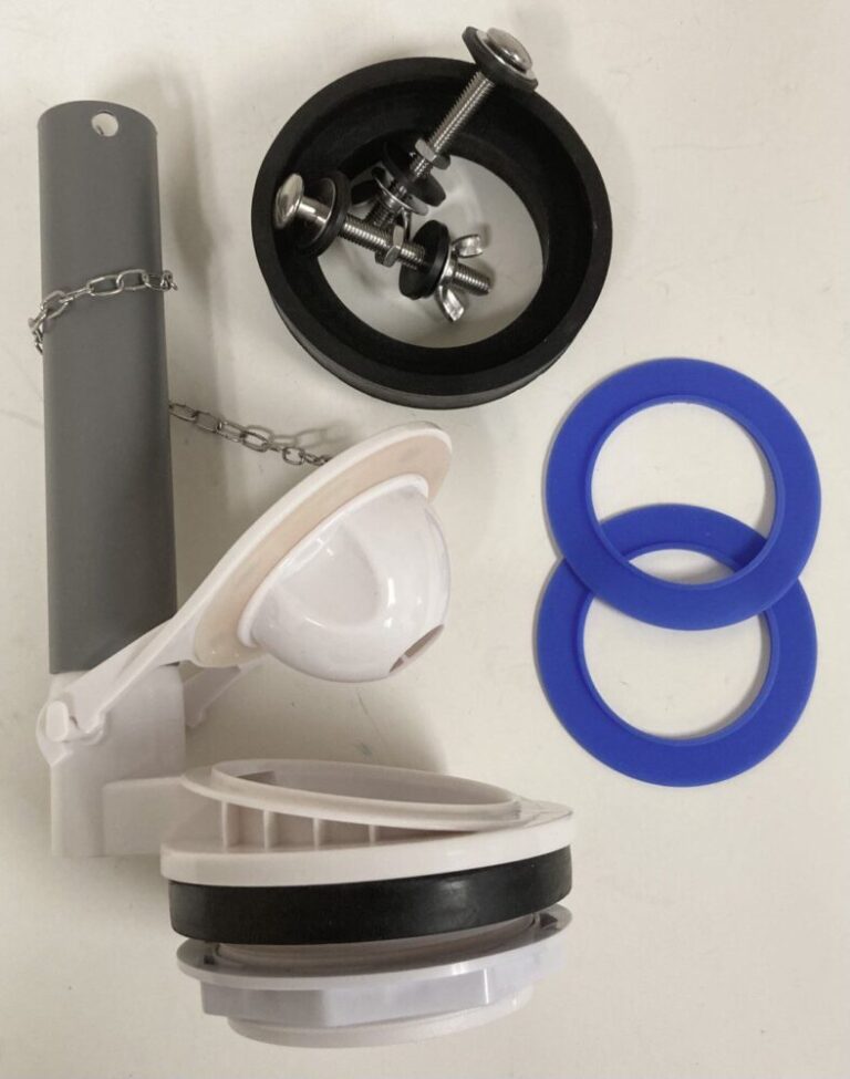 Delta 3.1 Inch Flush Valve With 2 Extra Flush Seals And Overflow