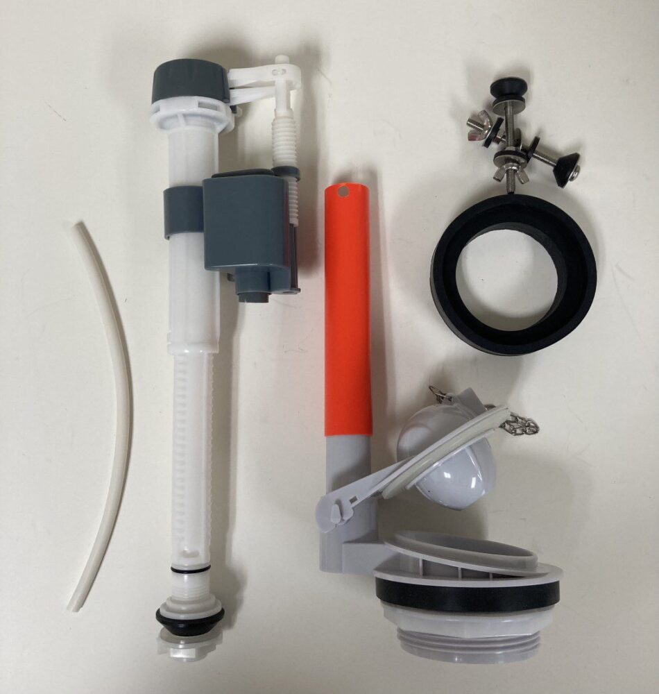 Replacement for Glacier Bay Flush Valve & Fill Valve Toilet Repair Kit