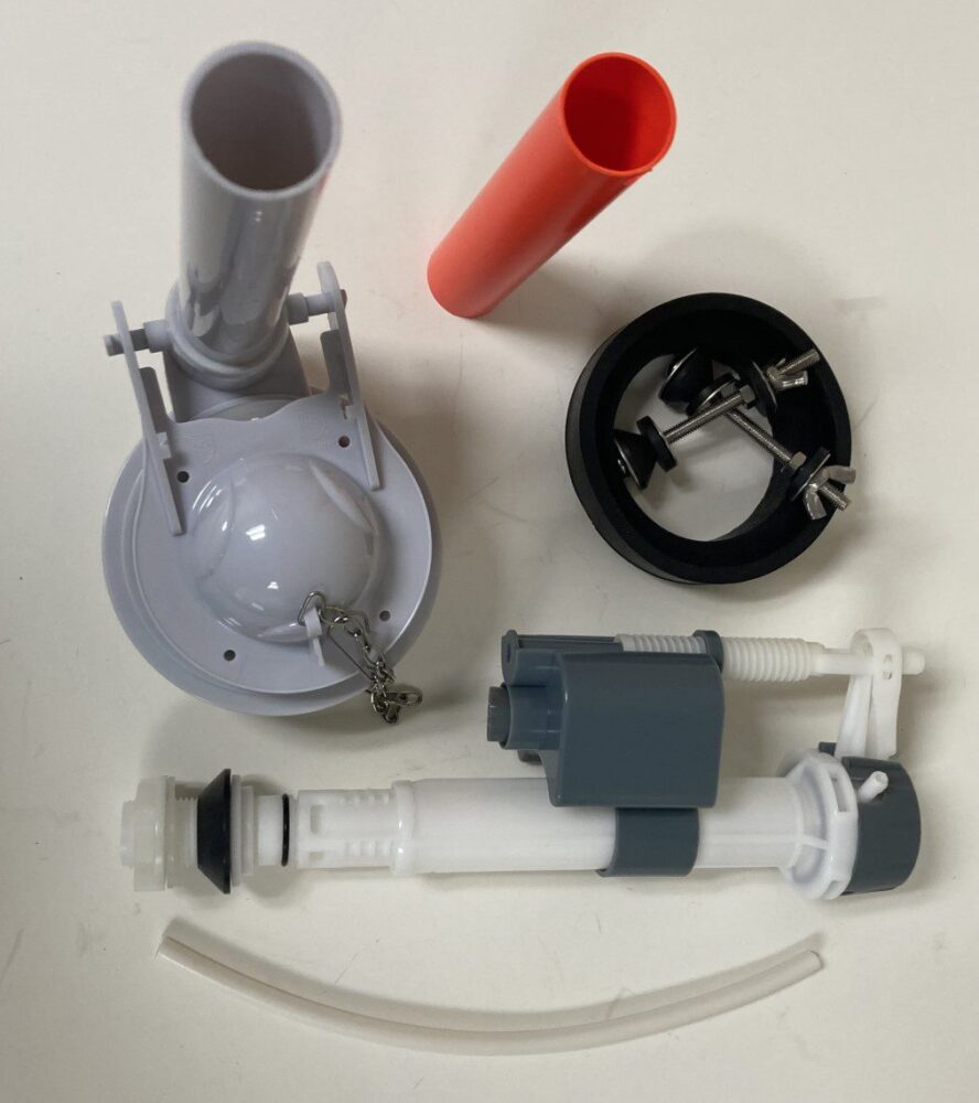 Replacement for Glacier Bay Flush Valve & Fill Valve Toilet Repair Kit