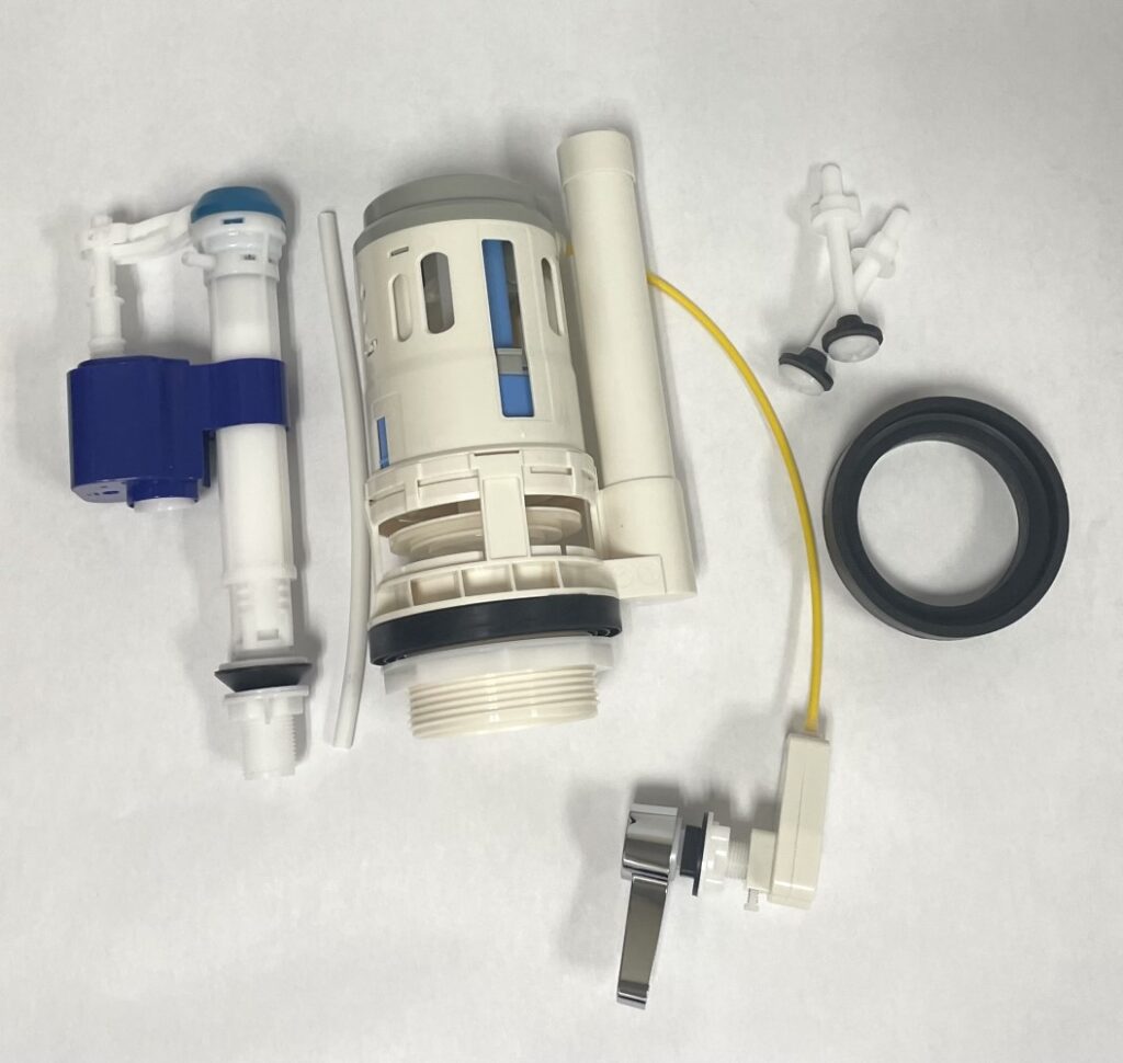 Glacier Bay Top Button 3inch Flush Valve And Fill Valve Kit For Two