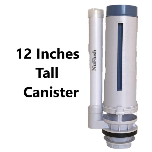 Aquia Toilets Dual Flush Valve 2-inch Two Piece Replacement with Installation Hardware - Image 3