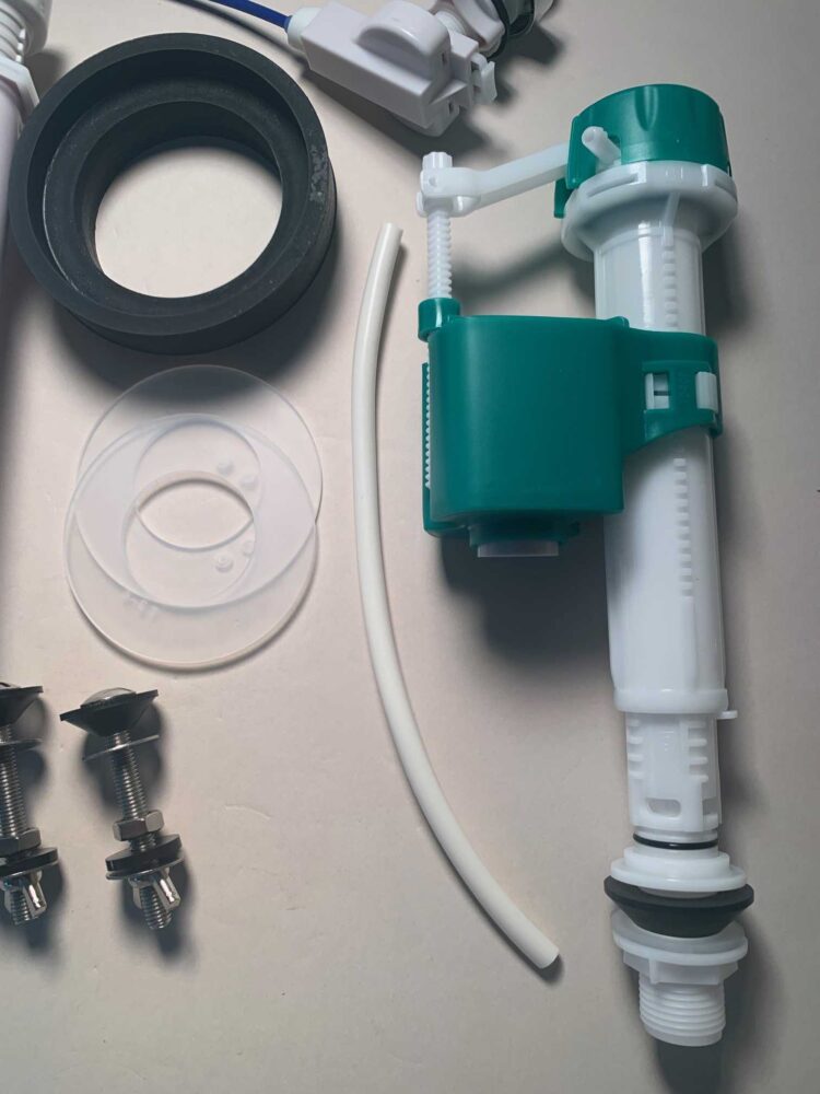 Glacier Bay Top Button 3inch Flush Valve And Fill Valve Kit For Two