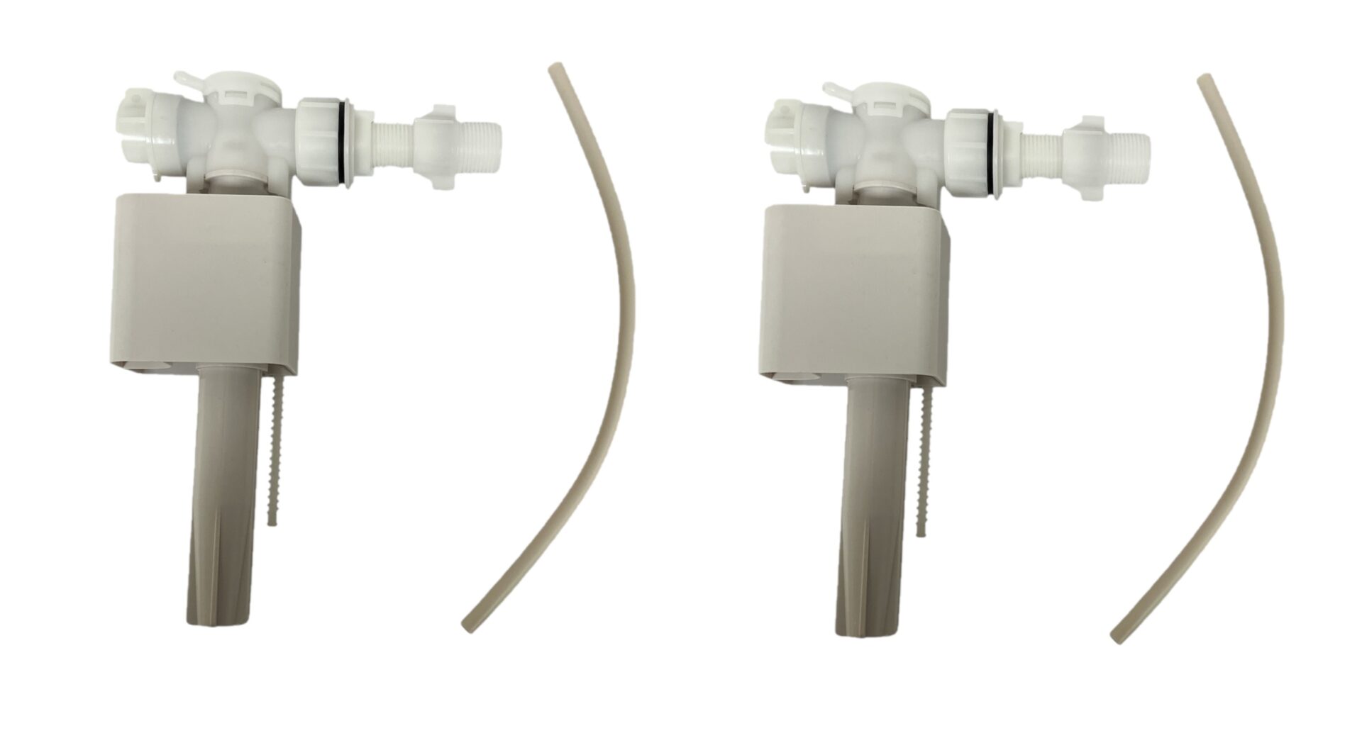 NuFlush Side Mount Toilet Tank Fill Valve Replacement 2 Pack(Does not fit Delta) - Image 3