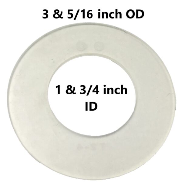 Universal Flapper Seal (85mm OD, 45mm ID) (3-5/16 inch by 1-3/4 inch) - Image 4