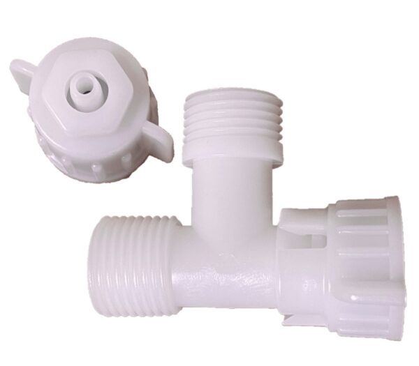 T-Adapter (1/2 male and 1/2-inch female with 1/2-inch hose connection) - Image 4