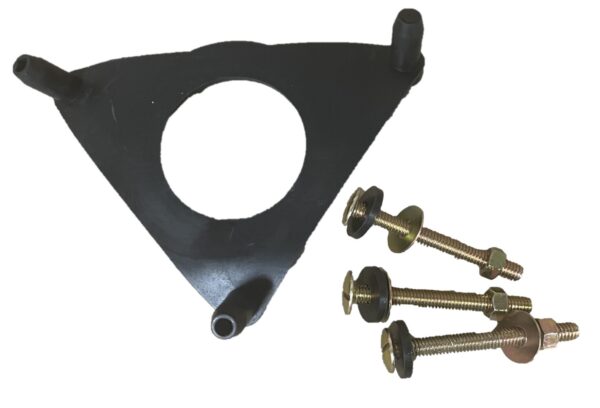 Triangle Gasket with 3 Tank-to-bowl Bolts for Kohler 2 inch Two-piece Toilet; GP51487 - Image 5