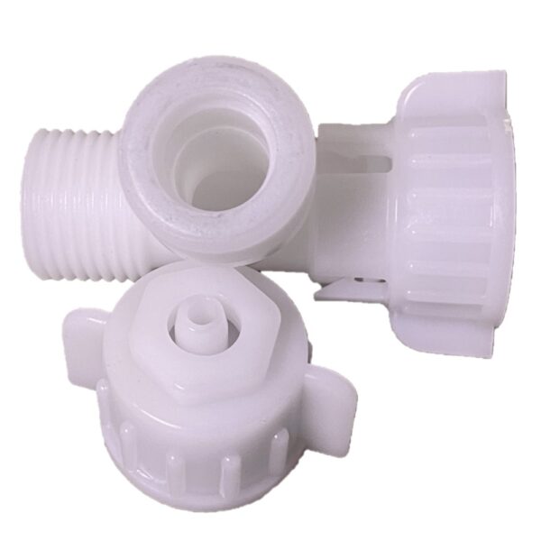 T-Adapter (1/2 male and 1/2-inch female with 1/2-inch hose connection) - Image 3