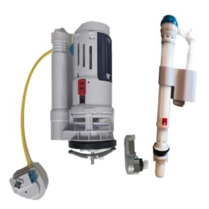 2.5-Inch One Piece Dual Flush and Adjustable Fill Valve