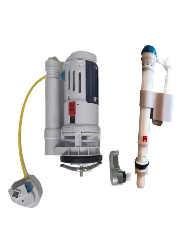 2.5-Inch One Piece Dual Flush and Adjustable Fill Valve