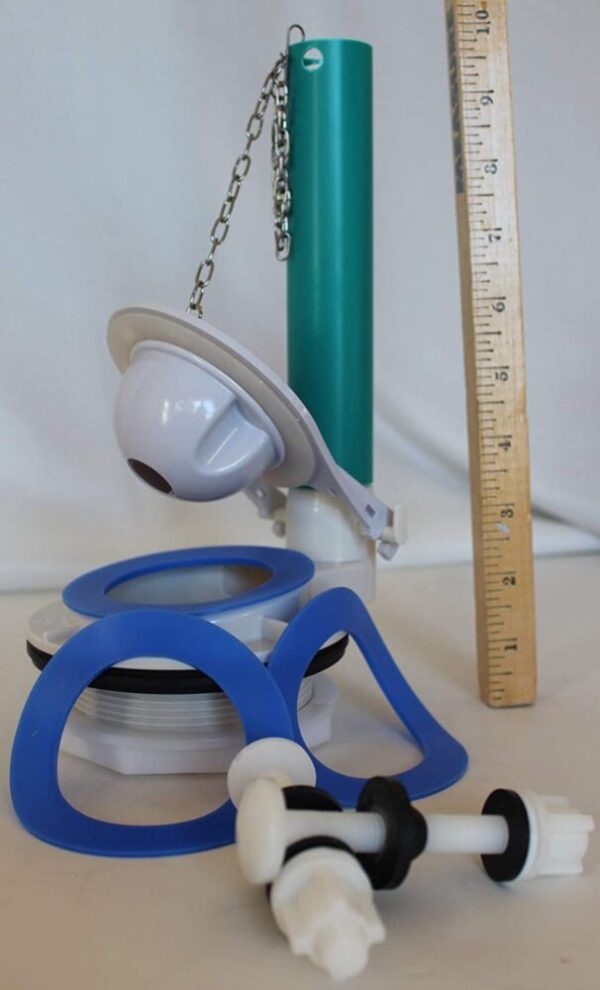 St. Thomas Toilet 3 Inch Flapper Valve Assembly For TwoPiece Toilet NuFlush