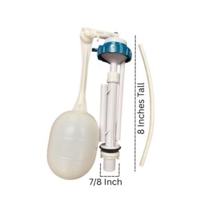 Universal Rundle Adjustable Ballcock Toilet Fill Valve
