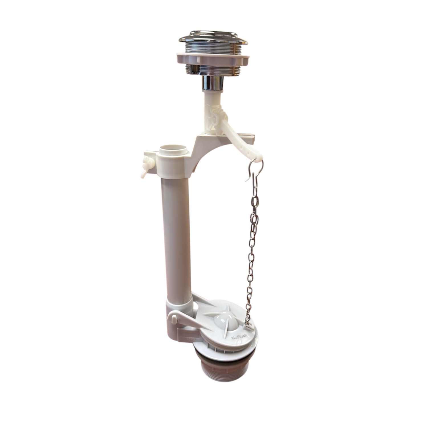 NuFlush 2.5 inch Flush Valve With Top Button Single Flush, Adjustable Height - Image 4