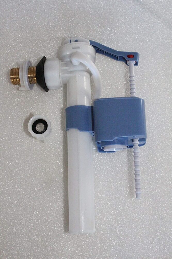 1/2" Side Entry Toilet Cistern Water Inlet Float Valve with Brass Thread 
