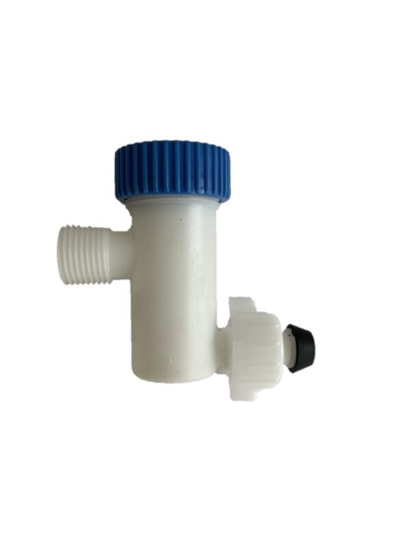 1/2-inch Barrel Filter for Water or Air Connections with Removable Strainer - Image 3