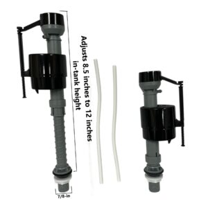American Standard Toilet Fill Valve Assembly – Bottom Entry, 7/8-Inch (2 Pack)