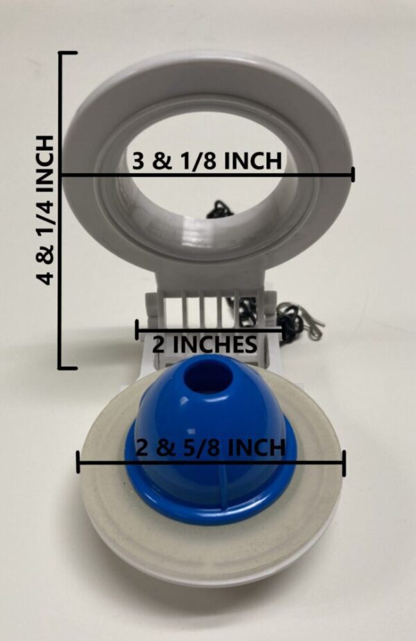 2.5 inch Sealing Flapper for Larger Flush Holes