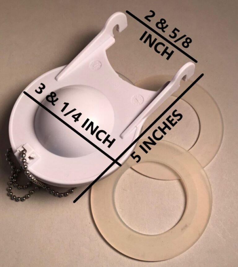 Jacuzzi HF04000 Flapper With 2 Extra Seals NuFlush