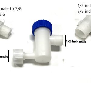 Barrel Filter with Adapters (1/2-inch or 7/8-inch connection)